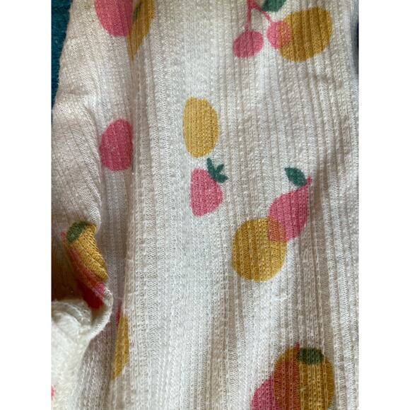 Zara Girls Jeans & Leggings Lot ~ Cherries Lemons Strawberries Sz 2-3 - Picture 5 of 6